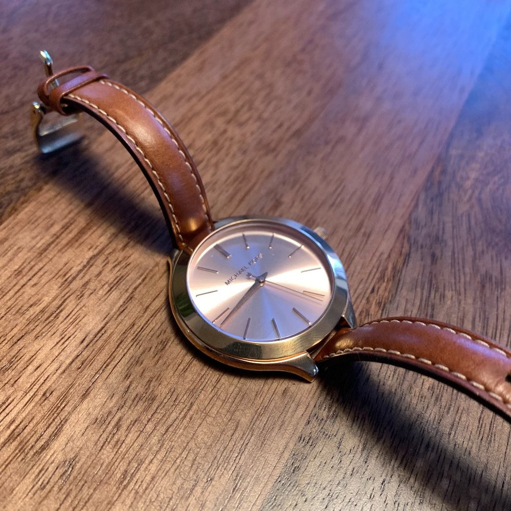 Michael Kors Rose Gold Stainless Steel Watch